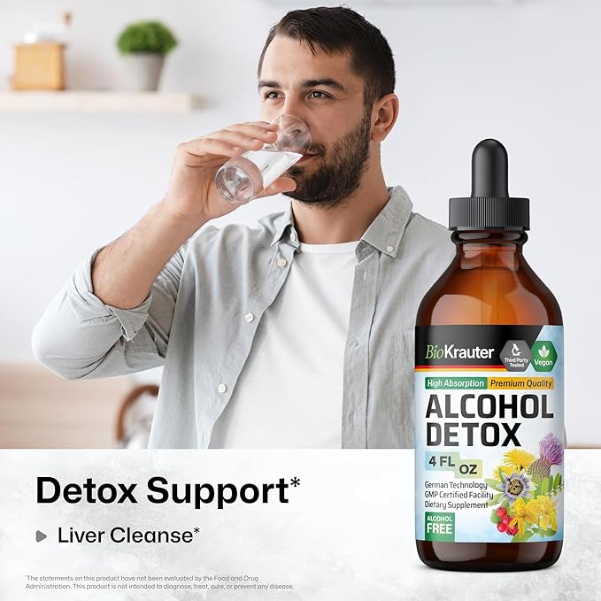 Alcohol Detox Tincture 4 Fl.Oz.