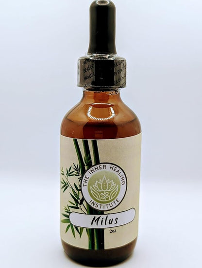 Milus 2oz Tincture - Oral Drops Supplement, Detoxifies & Supports The Liver, Gallbladder and Immune System, an antioxidant, Supports Heart Health and The Nervous System, Helps Alleviate Allergies