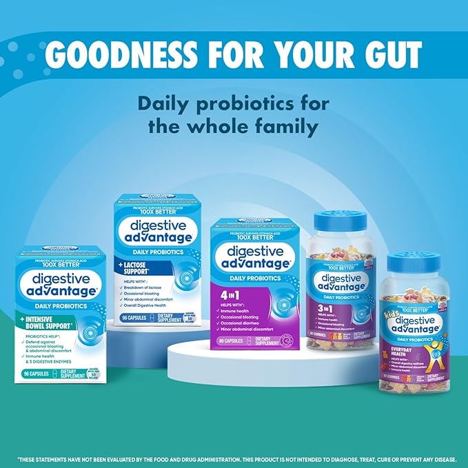 Digestive Advantage IBS Probiotics For Women 96 Capsules