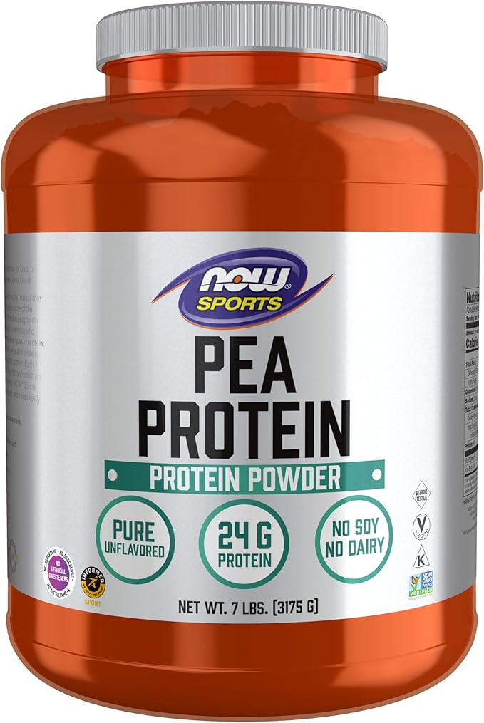 NOW Sports Nutrition, Pea Protein 24 7-Pound