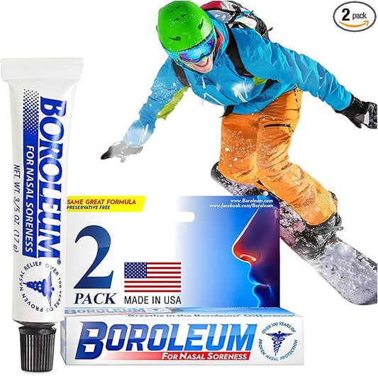 Boroleum (2-Pack for Nasal Soreness, 17 3/5 Ounce