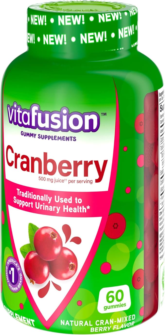 Vitafusion Cranberry Gummies for Women, 500mg 60ct