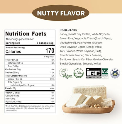 Tofu Protein Shake 1.76lb(800g) Korea Misugaru 20g of (800)