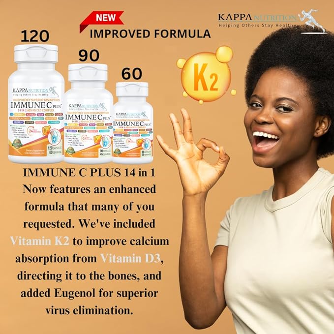 (120 Capsules), Quercetin 1,000mg, Vitamin C 1,000mg, Zinc 50mg, Vitamin D3 5,000iu, 5,000iu, Selenium, 14 in 1 Immune