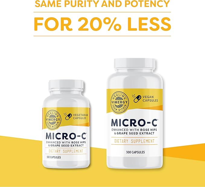 Vimergy Micro-C ®, Value Size 300 Servings 500mg All-Natural