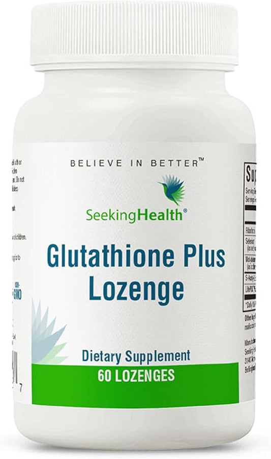 Seeking Health Optimal Glutathione Plus, 25 (60 lozenges)*