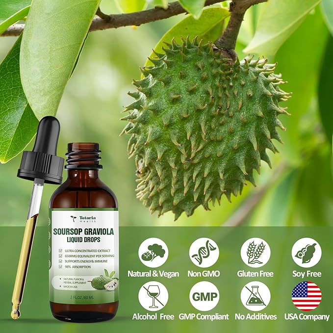 (2 FL) Soursop Graviola Leaves Liquid