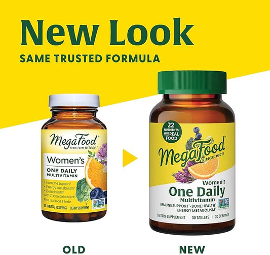 MegaFood Women's One Daily Multivitamin for Women 90 Tabs
