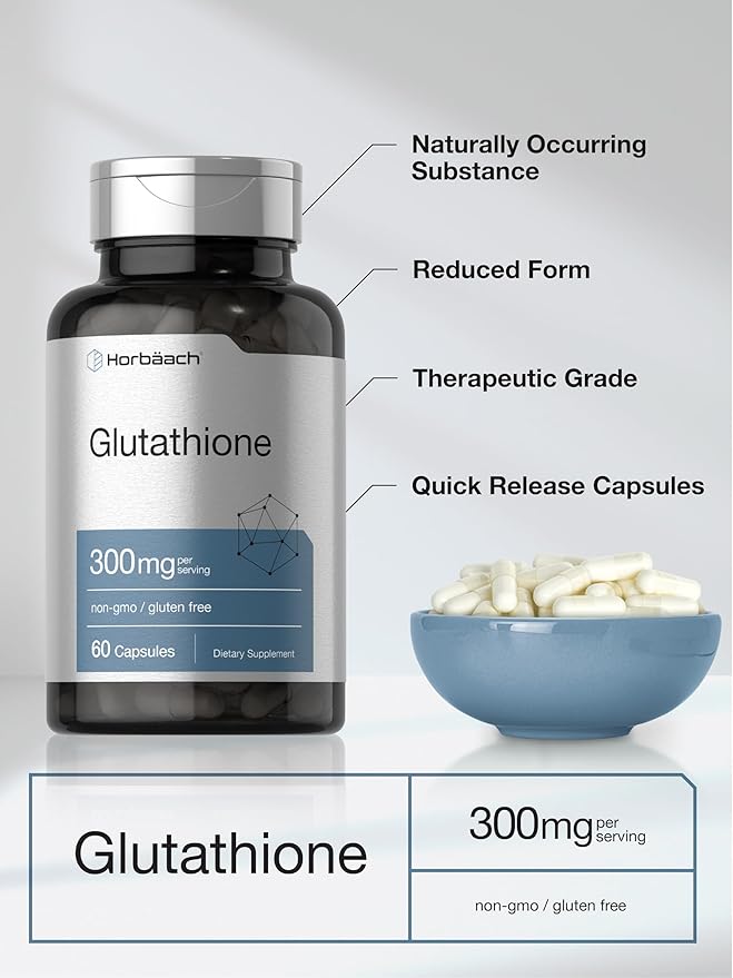 Horbaach Glutathione | 300mg | 60