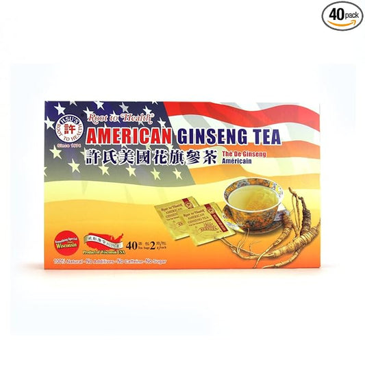 Hsu's Ginseng SKU 1038 40ct | 40ct Box, B000153R4A