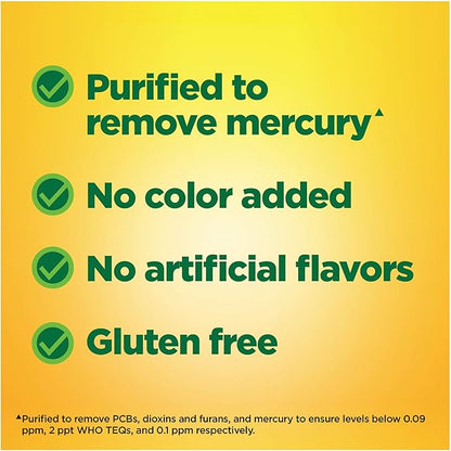 Nature Made Burp-Less Fish Oil 1200 60 Softgels, 3 Supplement 3)