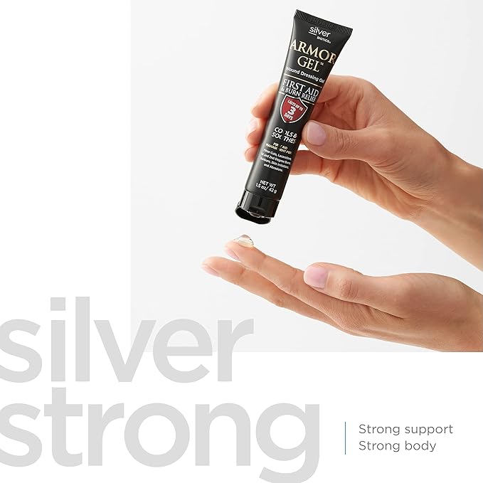 Silver Biotics Armor Gel Wound Dressing Gel 24 PPM 1.5 oz