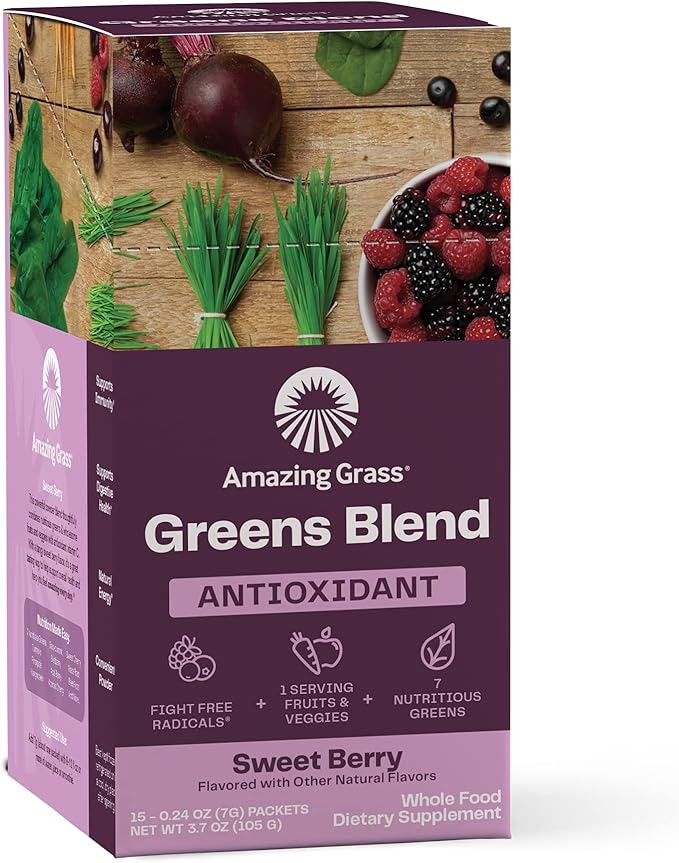 Amazing Grass Greens Superfood Antioxidant: Greens 15 Servings