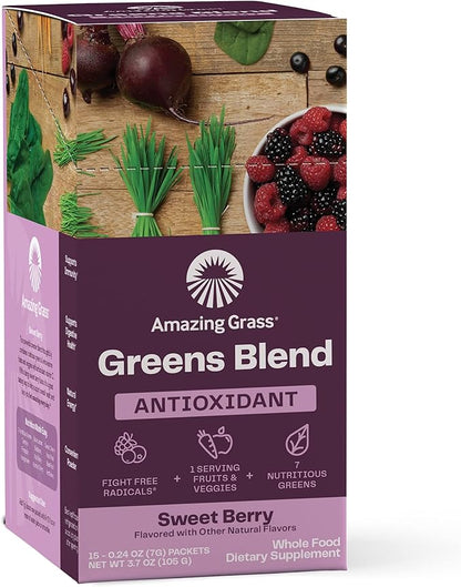 Amazing Grass Greens Superfood Antioxidant: Greens 15 Servings