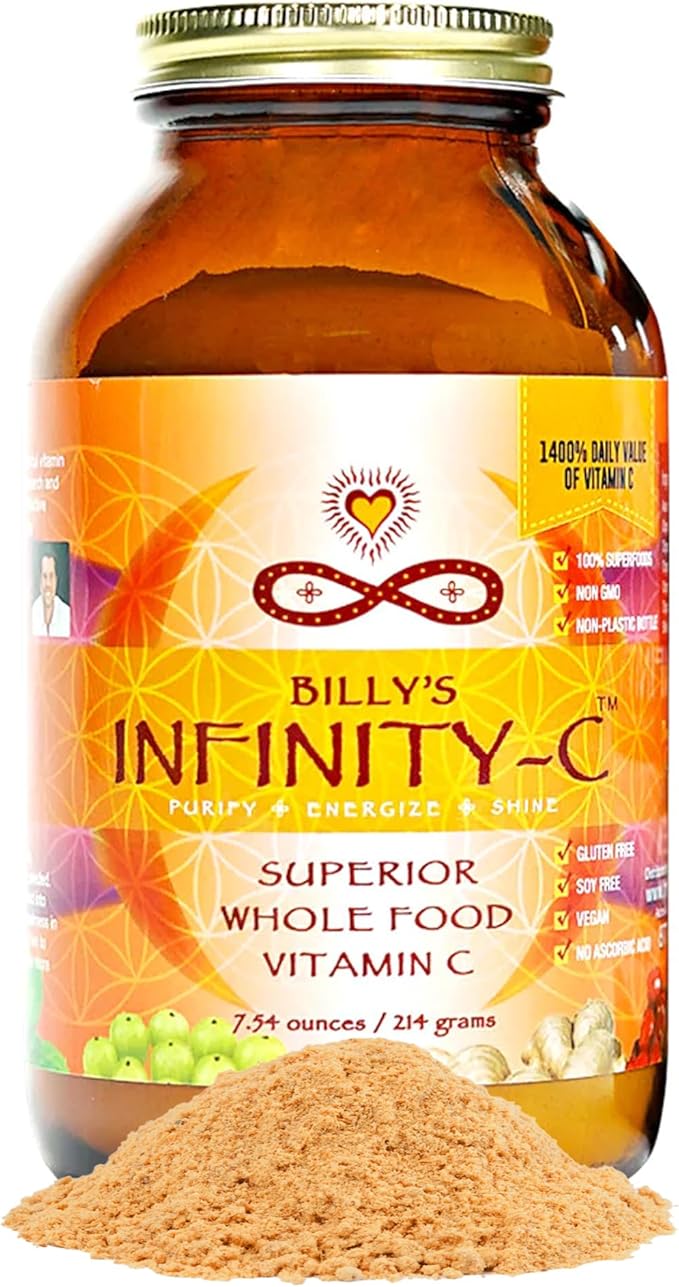 Infinity-C Organic Vitamin C Powder 1000mg | (30 servings)