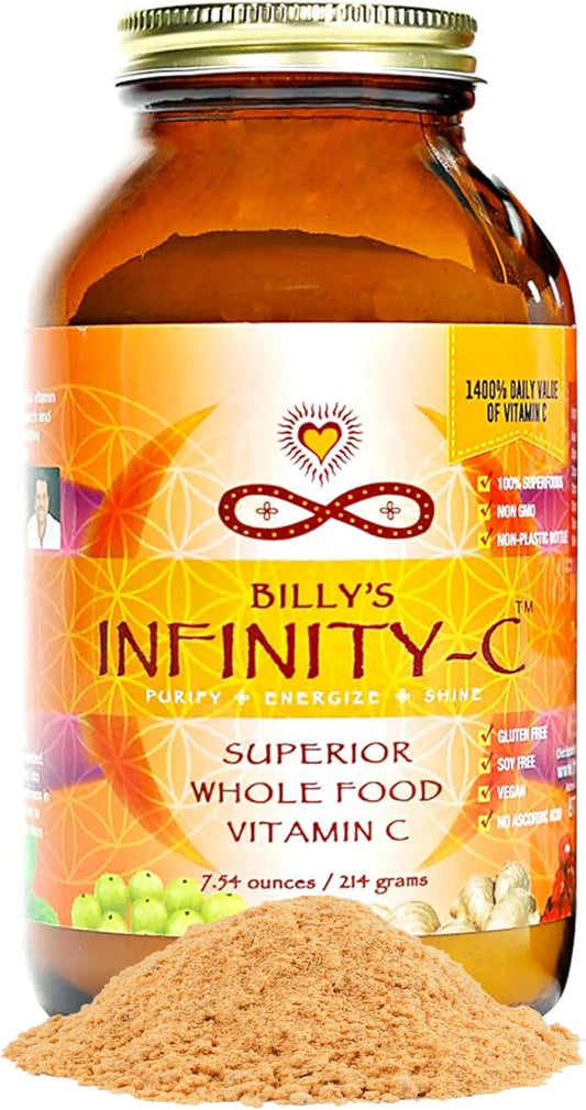 Infinity-C Organic Vitamin C Powder 1000mg | (30 servings)