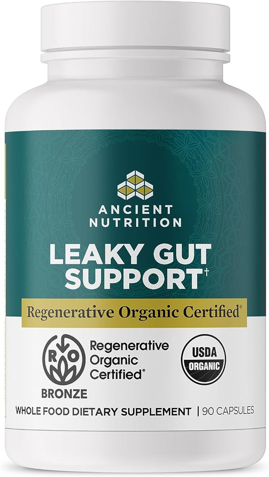 Ancient Nutrition Regenerative Organic Certified Leaky 90