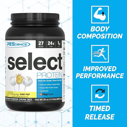 PEScience Select Low Carb Protein Powder, 27 Serving,
