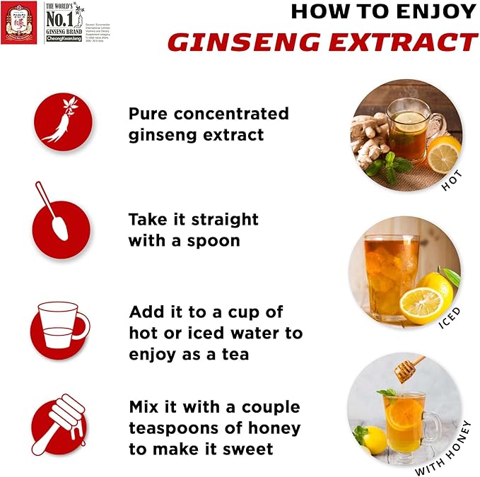 100% Korean Red Ginseng Extract Limited 100G