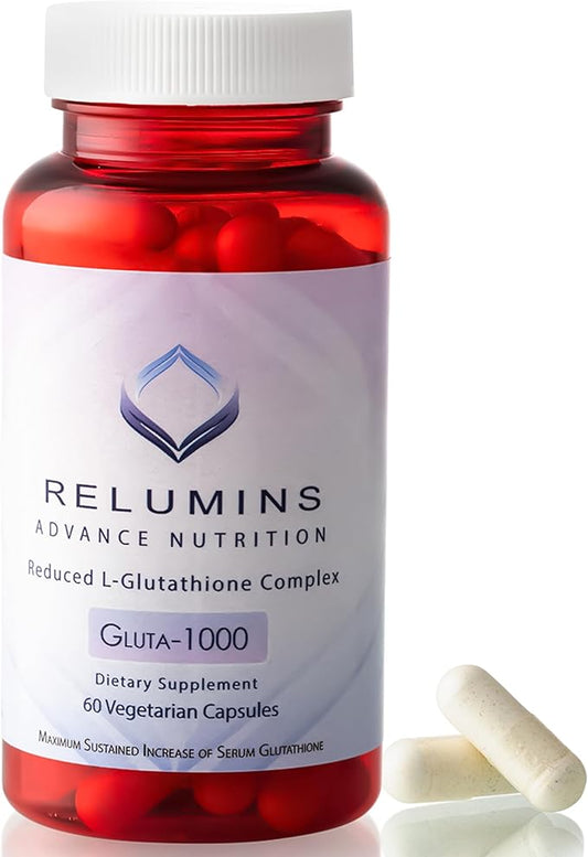Relumins L Glutathione Supplement Complex 1000mg Complex 60 Capsules