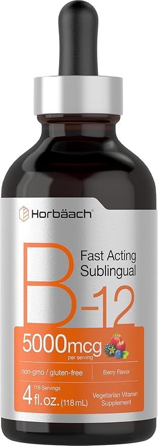 Horbaach B-12 | 5000mcg | 4oz B12 |