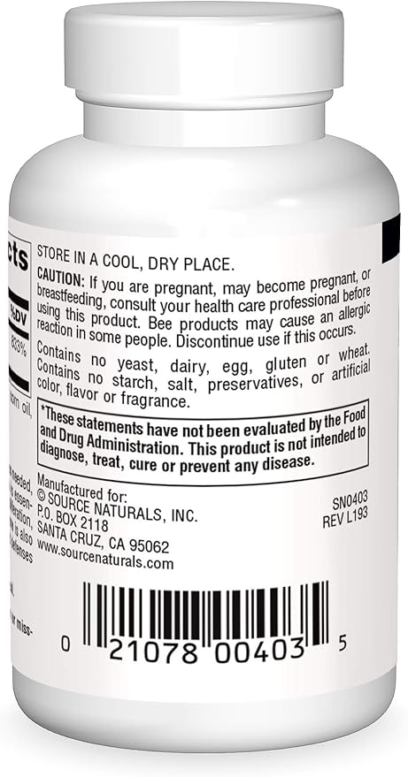 Source Naturals Beta Carotene 25000 iu 100 Softgels