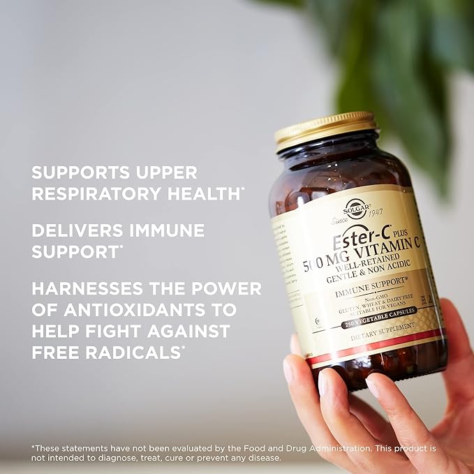 Solgar Ester-C Plus 500mg Vitamin C 250 Vegetable