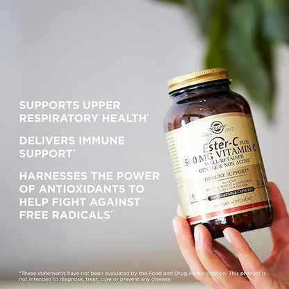 Solgar Ester-C Plus 500mg Vitamin C 250 Vegetable