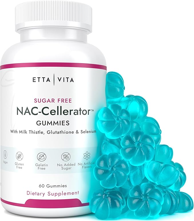 Sugar-Free NAC Gummies, N-Acetyl Cysteine Supplement