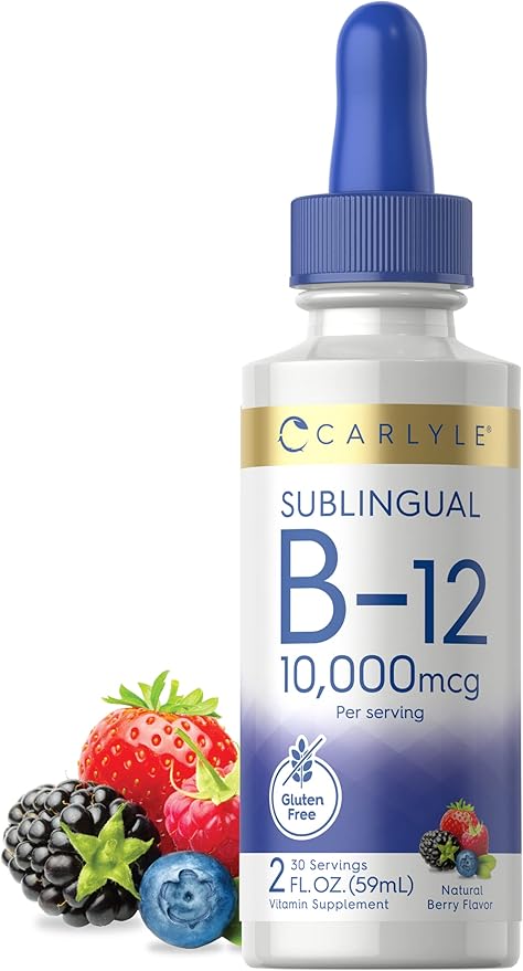 Carlyle Vitamin B12 Sublingual 10,000mcg | 2 fl