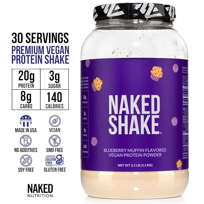 NAKED Shake - Blueberry Muffin Protein 30 Servings