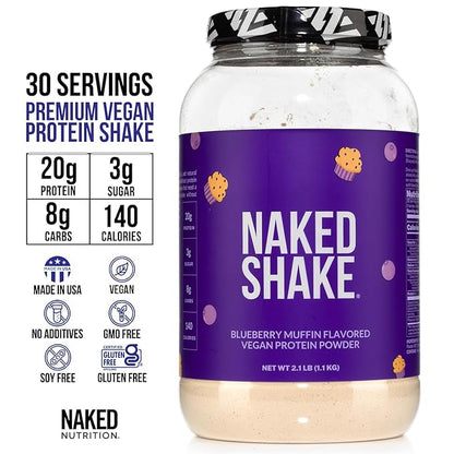NAKED Shake - Blueberry Muffin Protein 30 Servings