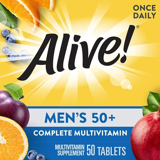 Nature’s Way Alive! Men’s 50+ Complete 50 Tablets