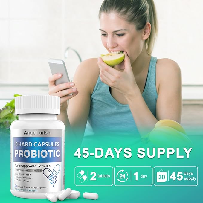 Prebiotics-Probiotics Women-Men 90Count-Capsules 180 Billion