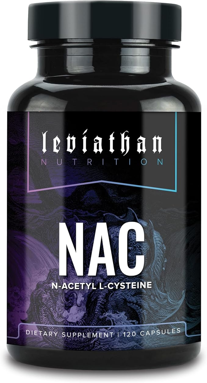 NAC Supplement N-Acetyl Cysteine for Lung, 600mg, 120 120 Capsules