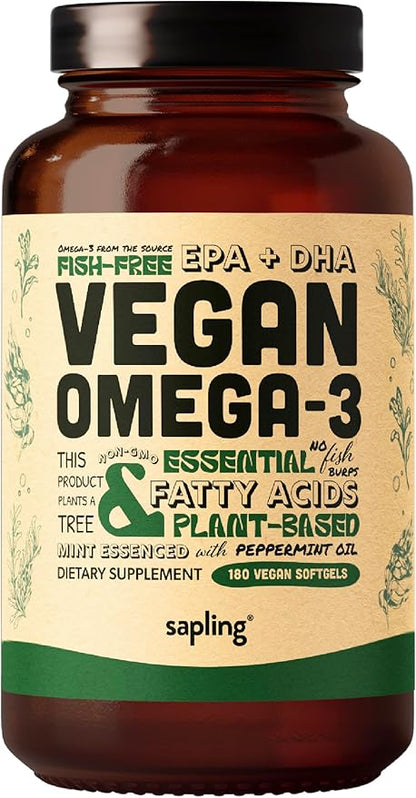 Vegan Omega 3 Supplement 180 Softgels