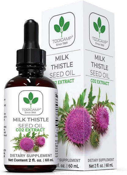 CO2 Extracted Milk Thistle Seed Oil 100% Potent 2 Fl