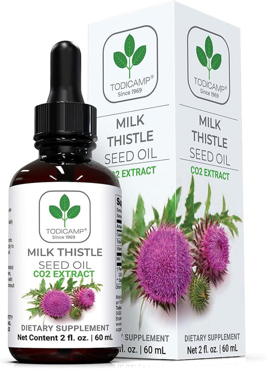 CO2 Extracted Milk Thistle Seed Oil 100% Potent 2 Fl