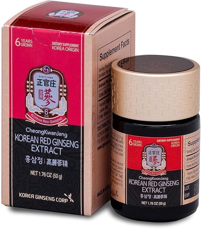 100% Korean Red Ginseng Extract 50G