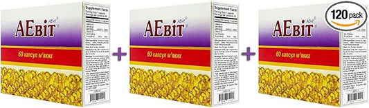 (A 100,000 IU and E vitamins 60 softgels (3)