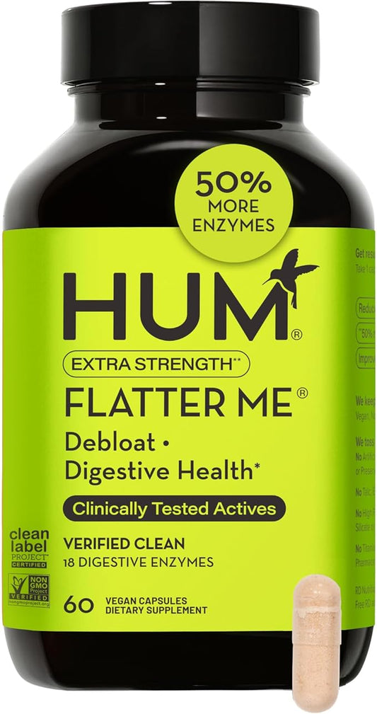 HUM Flatter Me Supplement for Daily Bloating 18 Full