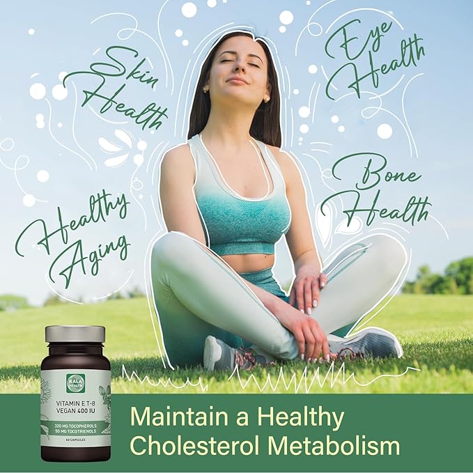 Kala Health Vitamin E 8 Tocopherols 400 IU