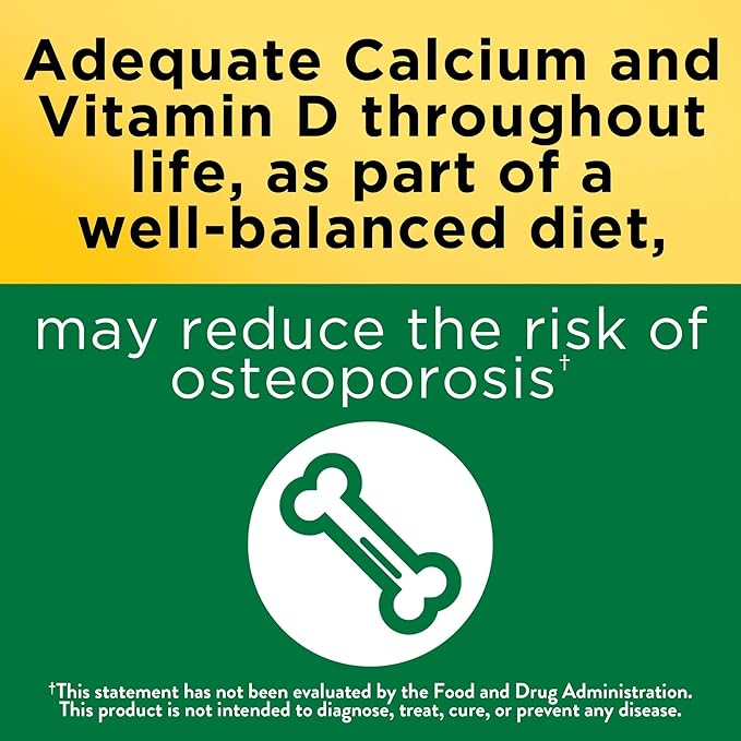 Nature Made Calcium 600 mg D3 for 60 Count, 3)