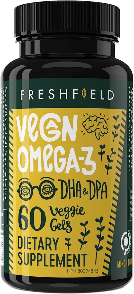 Freshfield Vegan Omega 3 DHA: Sustainably