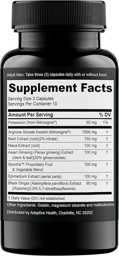 Nugenix Perform, Nitric Oxide and Vitality Booster for Men - 30ct