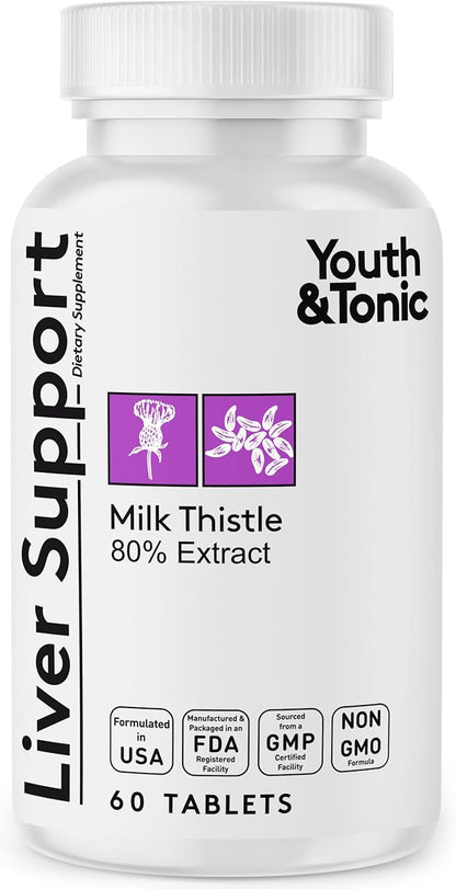 Youth & Tonic Liver Detox Cleanse 60 Herbal