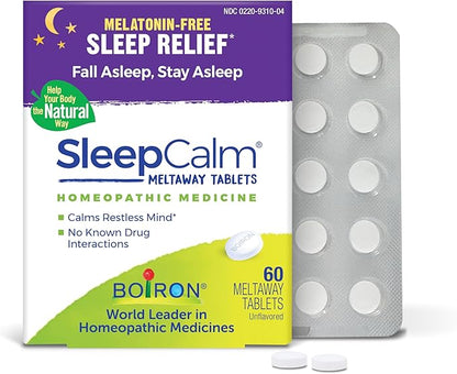 Boiron SleepCalm Sleep Aid for Deep, 60 Count