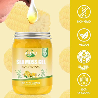 (12 OZ) Irish Sea Moss Gel 102 Vitamins