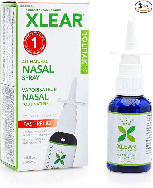 Xlear Nasal Spray with Xylitol, 1.5 3)