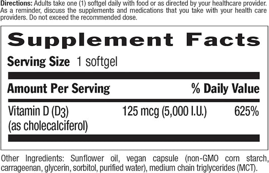Country Life Vegan D3, 30 Count